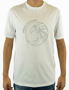 Camiseta Eagle Chest Circle Regular Fit Armani Exchange