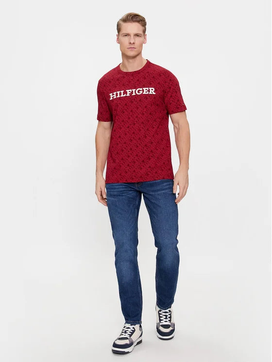 CAMISETA TOMMY MONOGRAMA AOP