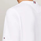 Camiseta Tommy Hilfiger Logo Cursivo Bordado