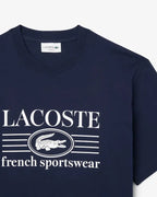 Camiseta de Algodão com Estampa Ajuste Clássico