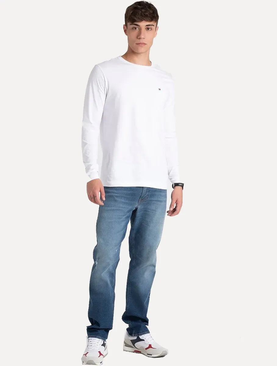 Camiseta Manga Longa Tommy Hilfiger Clássica