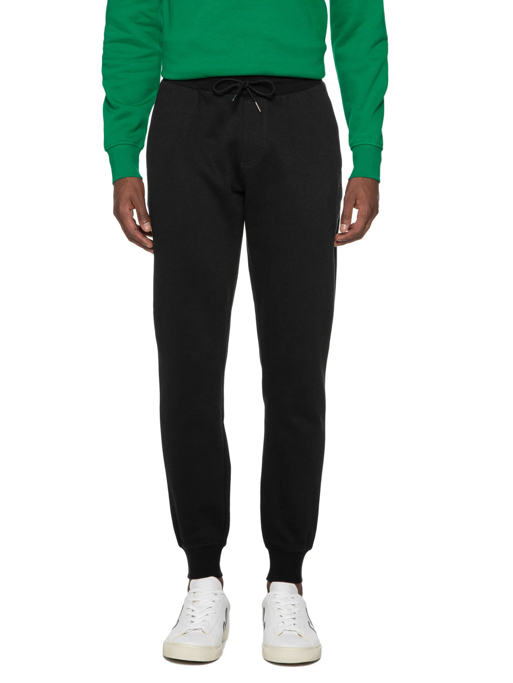 Calça Tommy Hilfiger Flag Logo Preto Basico