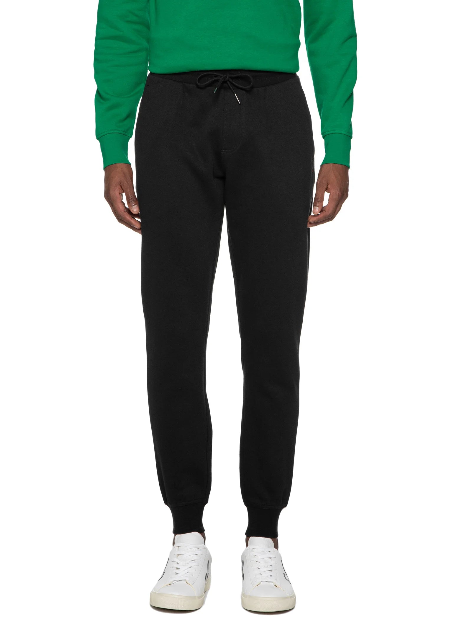 Calça Tommy Hilfiger Flag Logo Preto Basico