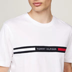 CAMISETA TOMMY HILFIGER BORDADO BRANCO