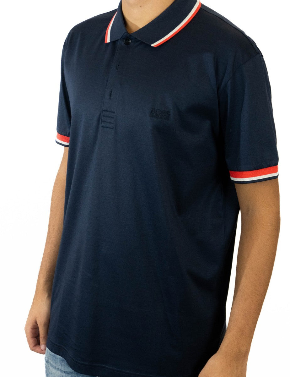 Polo Paddy Two-Tone Collar Regular Fit Boss