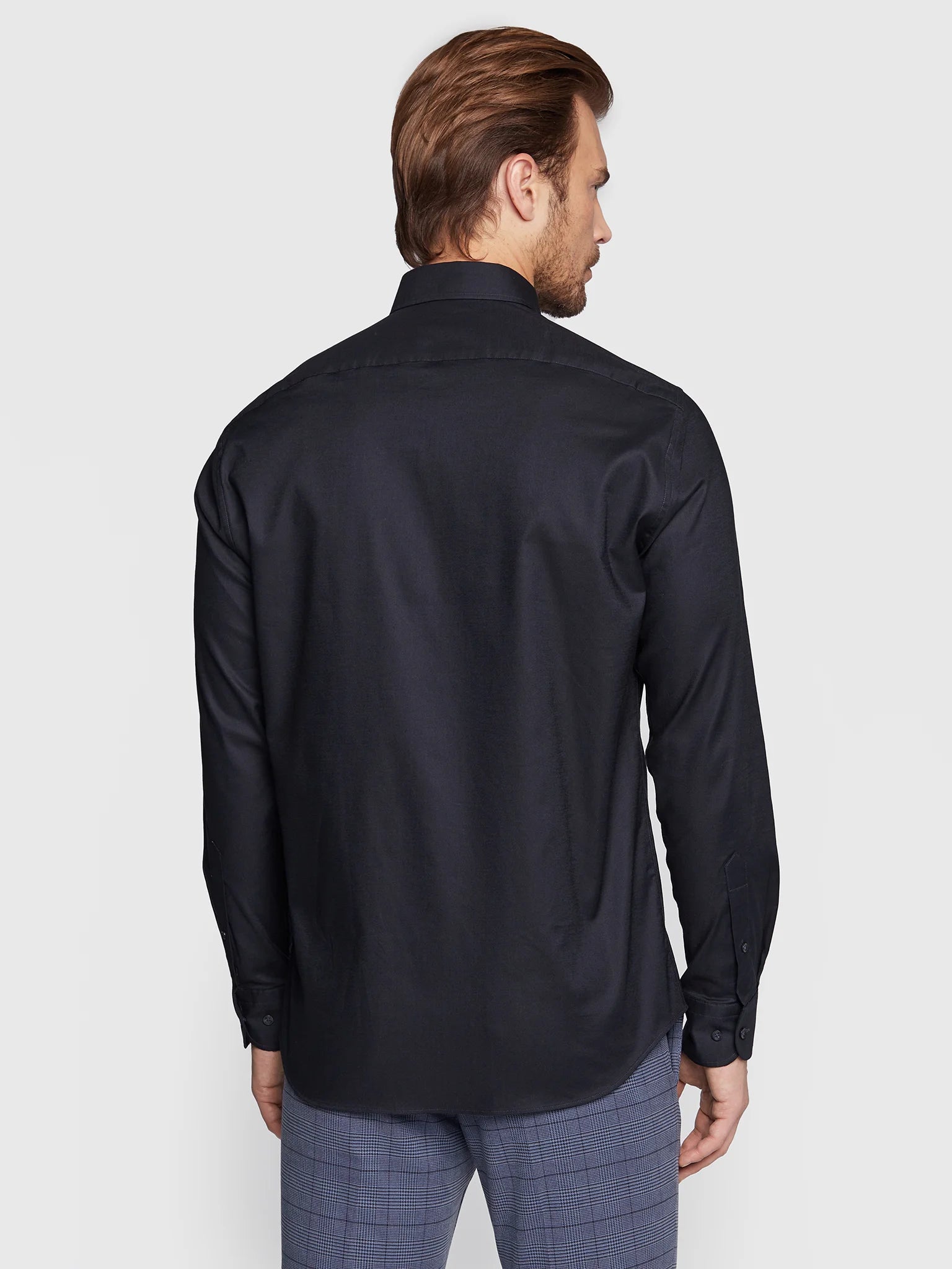 Camisa Social Thflex Regular Fit Manga Longa Tommy Hilfiger