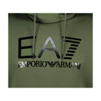 Blusa Moletom EA7 Emporio Armani Logo Emborrachado