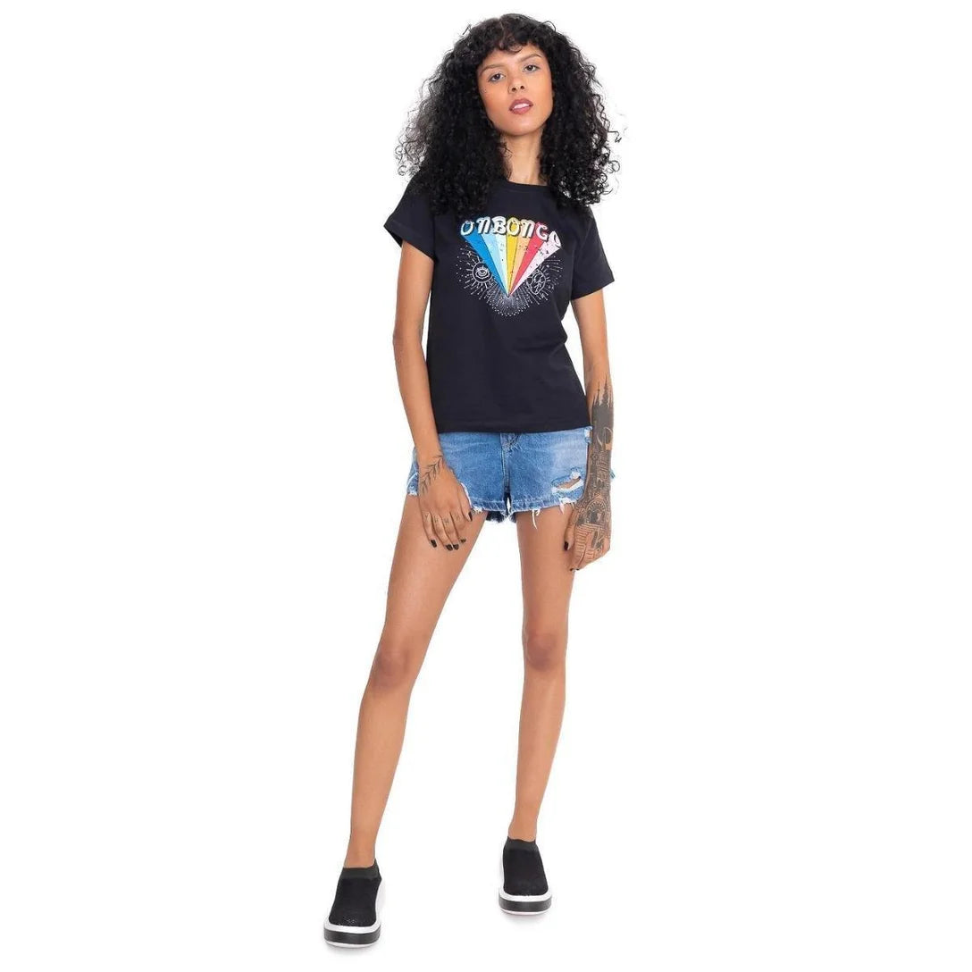 Camiseta Onbongo Colorido Feminina