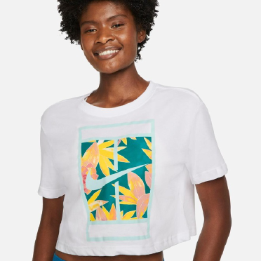 Camiseta Nike Dri-Fit - Feminina branca