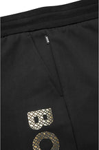 Calça De Moletom Boss Detalhado Dourado