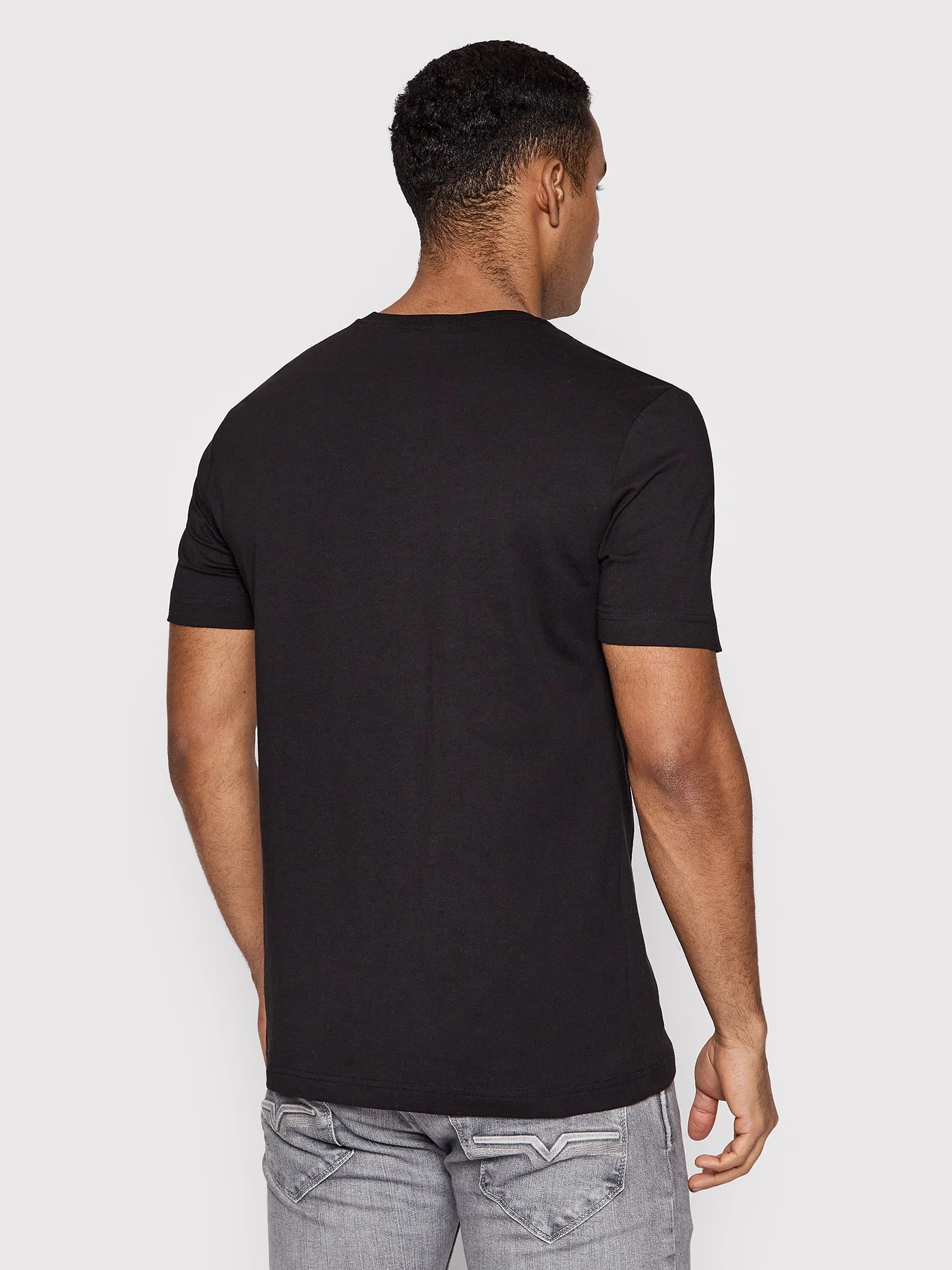 Camiseta Chest EA7 GA Gold Regular Fit Emporio Armani