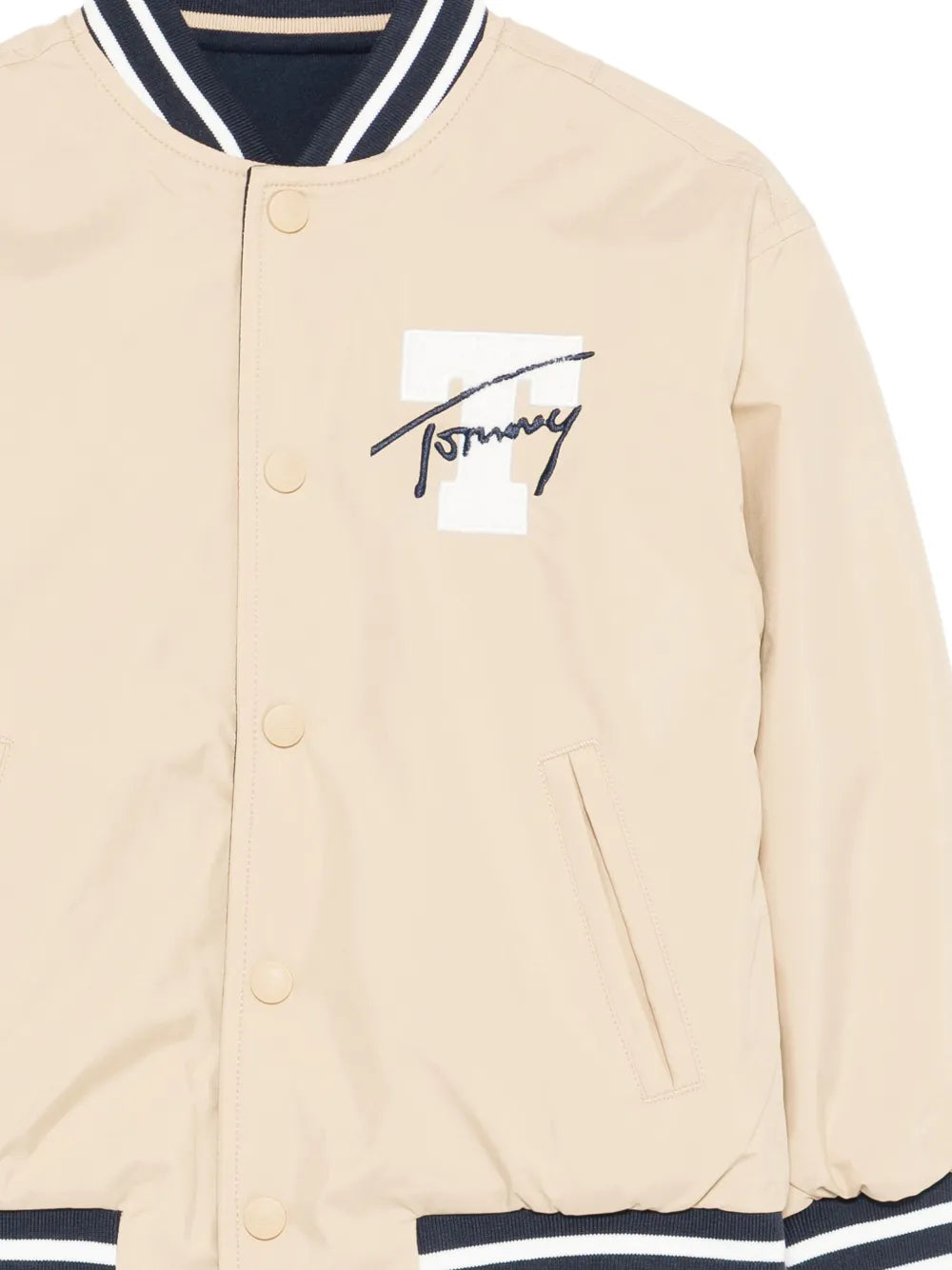 Tommy Hilfiger Junior Jaqueta Bomber Com Logo