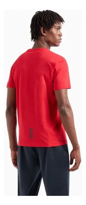 Camiseta EA7 Chest Rubberized Emporio Armani