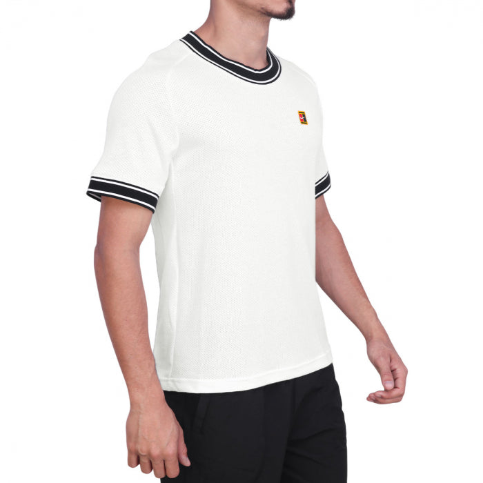 Camiseta Nike Court Heritage Detalhado