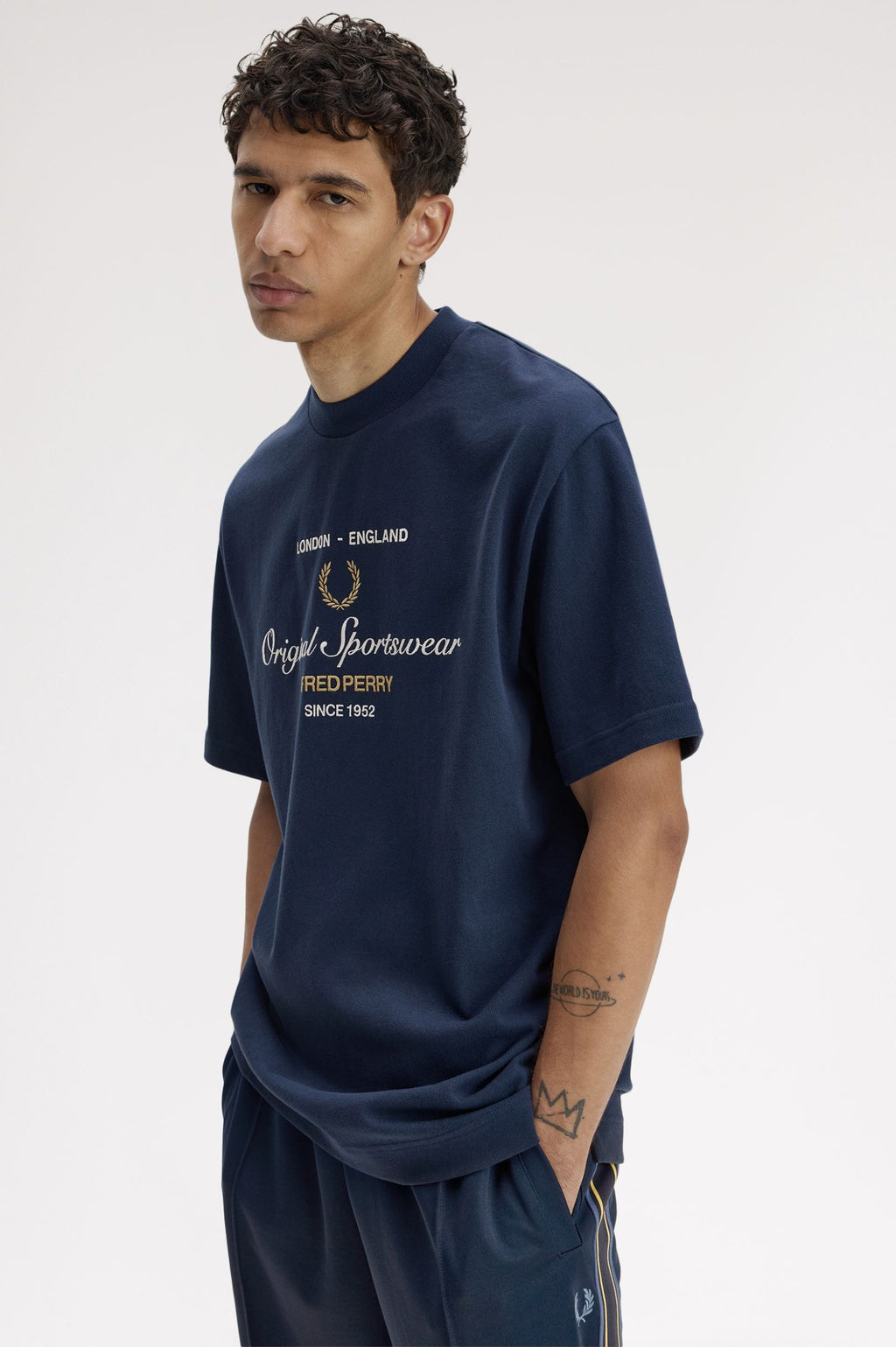 Camiseta Fred Perry London-England Since 1952