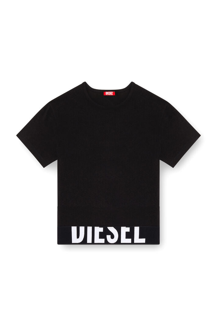 Camiseta Cropped Diesel Esportiva Uftee