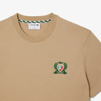 Camiseta Lacoste French Made com emblema bordado