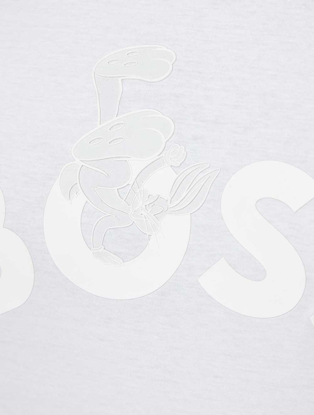 Camiseta Hugo Boss X Looney Tunes Regular Fit Lunar Branca