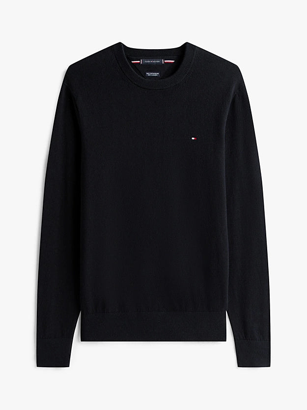 Suéter Tommy Hilfiger de gola redonda com cashmere