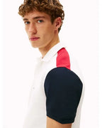 Polo Color Block Ombro Regular Fit Tommy Hilfiger