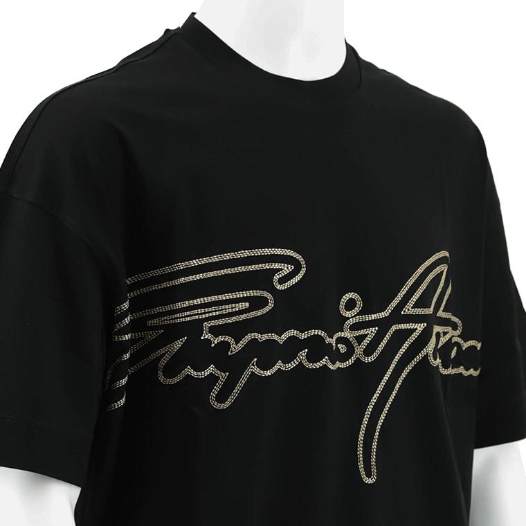 Camiseta Gold Lettering Emporio Armani