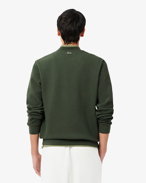 Blusa Moletom Lacoste Em Piqué Com Logotipo Em Relevo