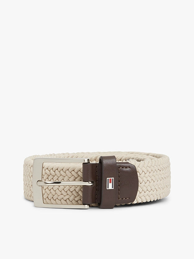 Cinto Tommy Hilfiger De Fita Elástica Com Fivela Quadrada