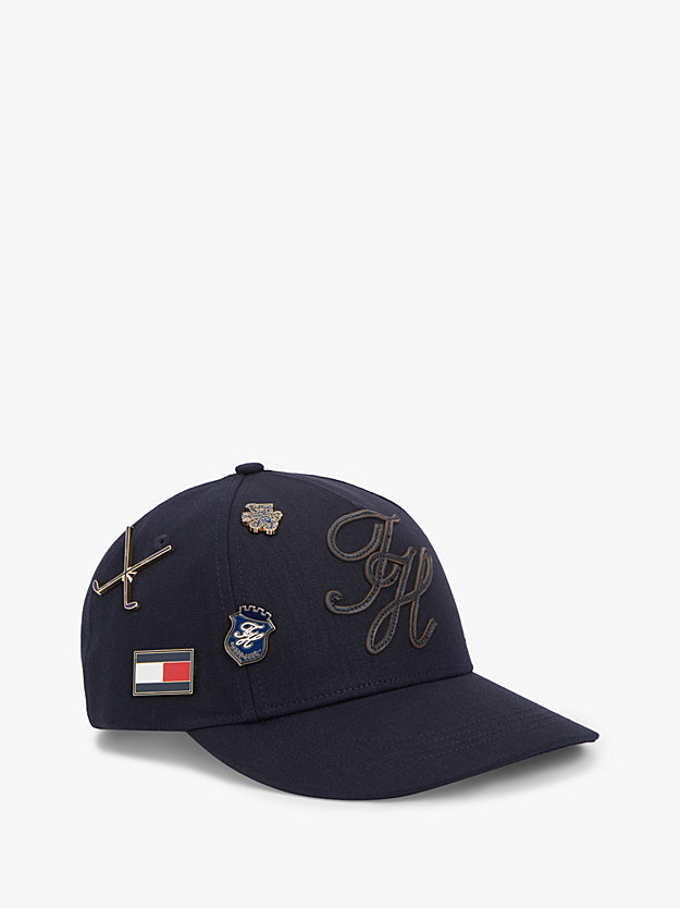 Boné Tommy Hilfiger Bordado de Vários Logotipos