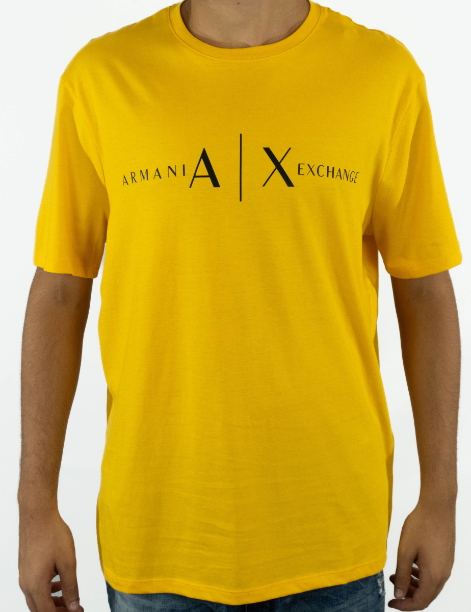 Camiseta AX Chest Regular Fit Armani Exchange