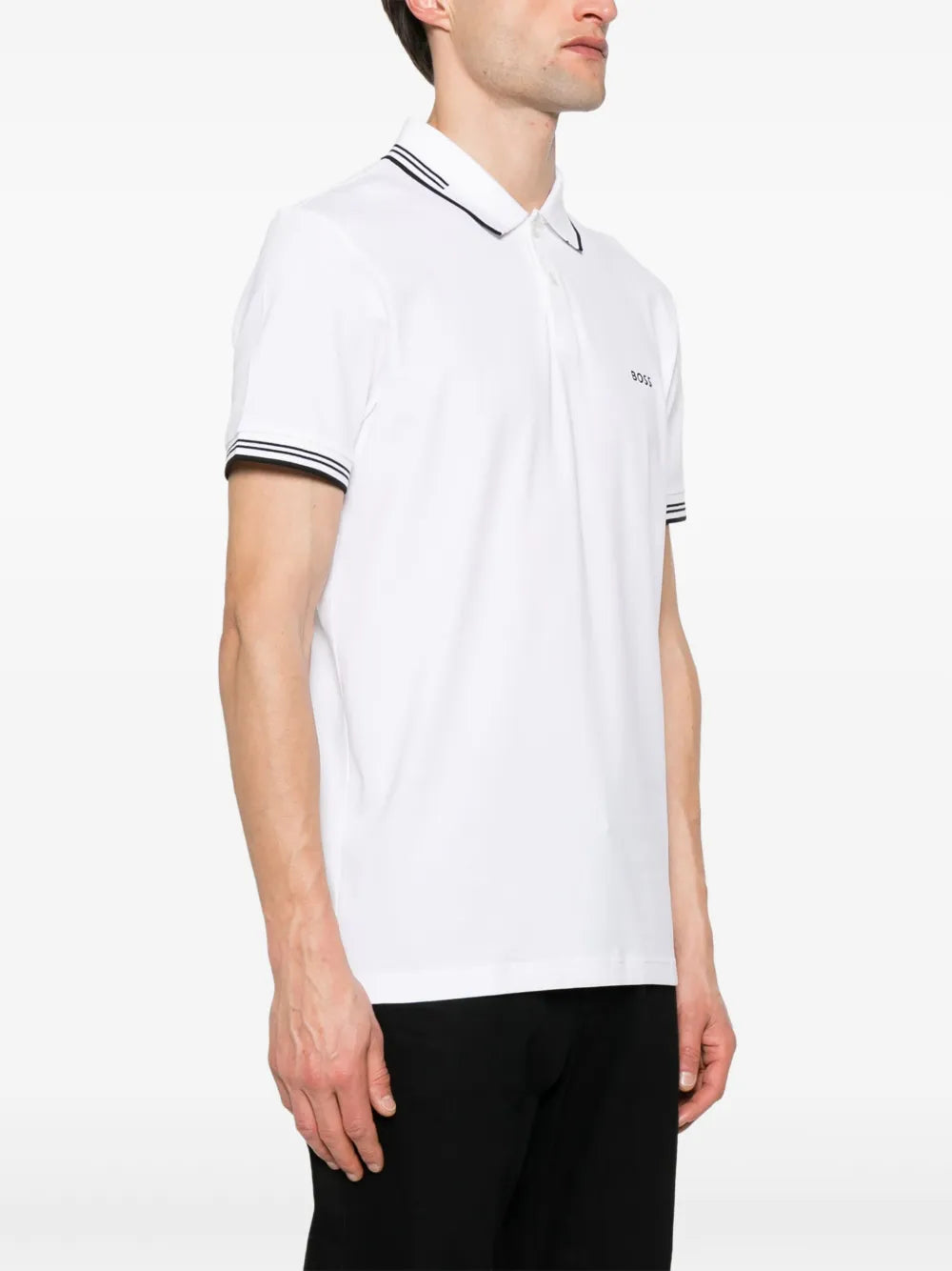 Polo Hugo Boss com logotipo da Marca
