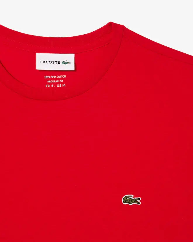Camiseta Lacoste de Algodão Pima