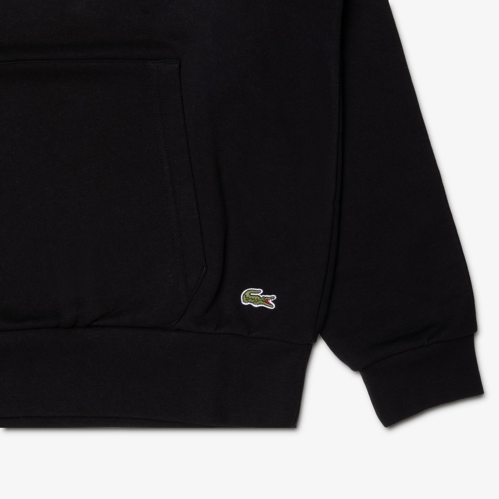 Blusa Moletom Lacoste Capuz Com Estampa De Crocodilo