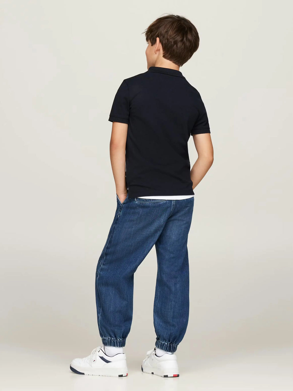 Polo Infantil Logo Pique KB0KB09272 Tommy Hilfiger