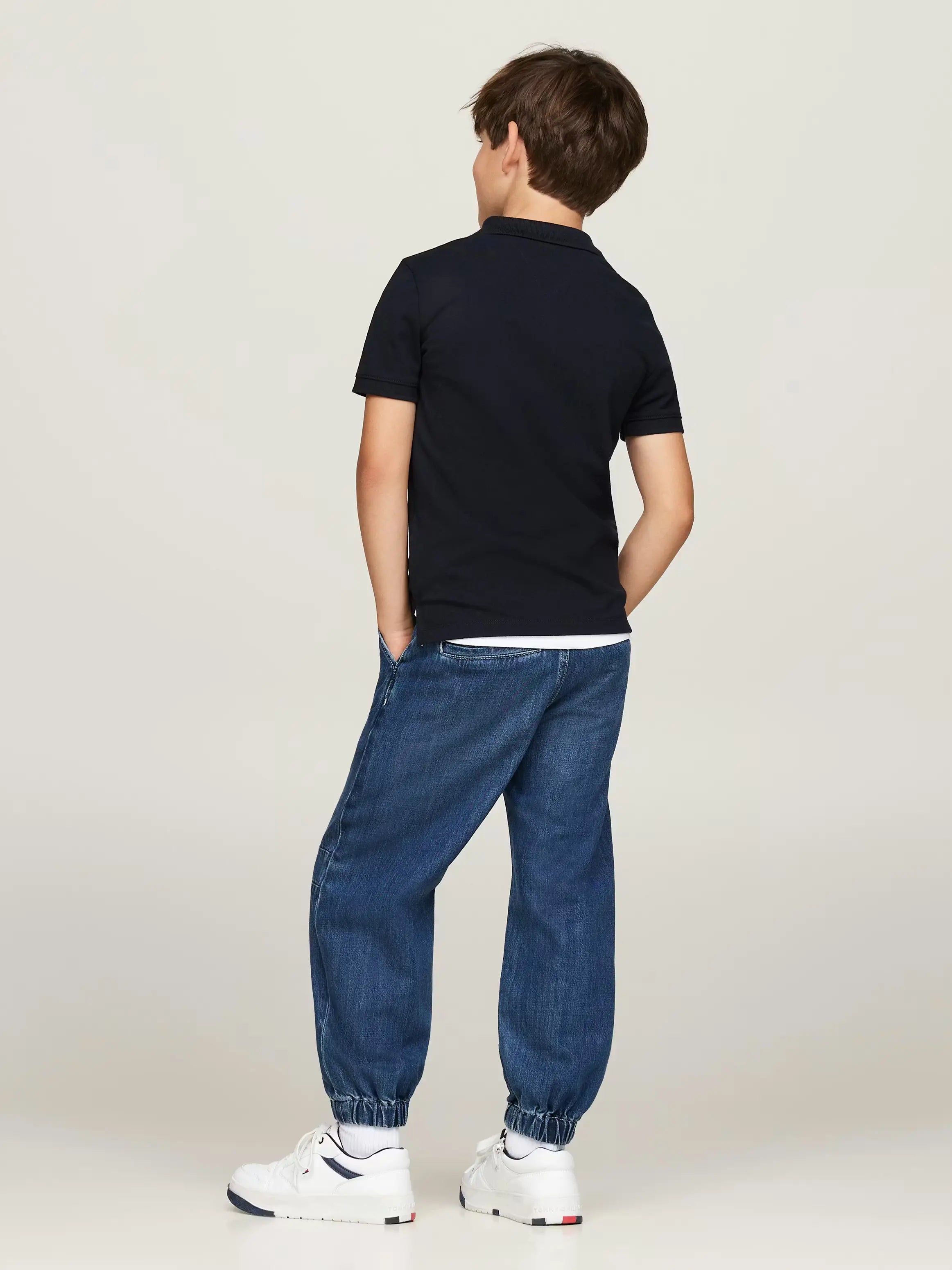Polo Infantil Logo Pique KB0KB09272 Tommy Hilfiger